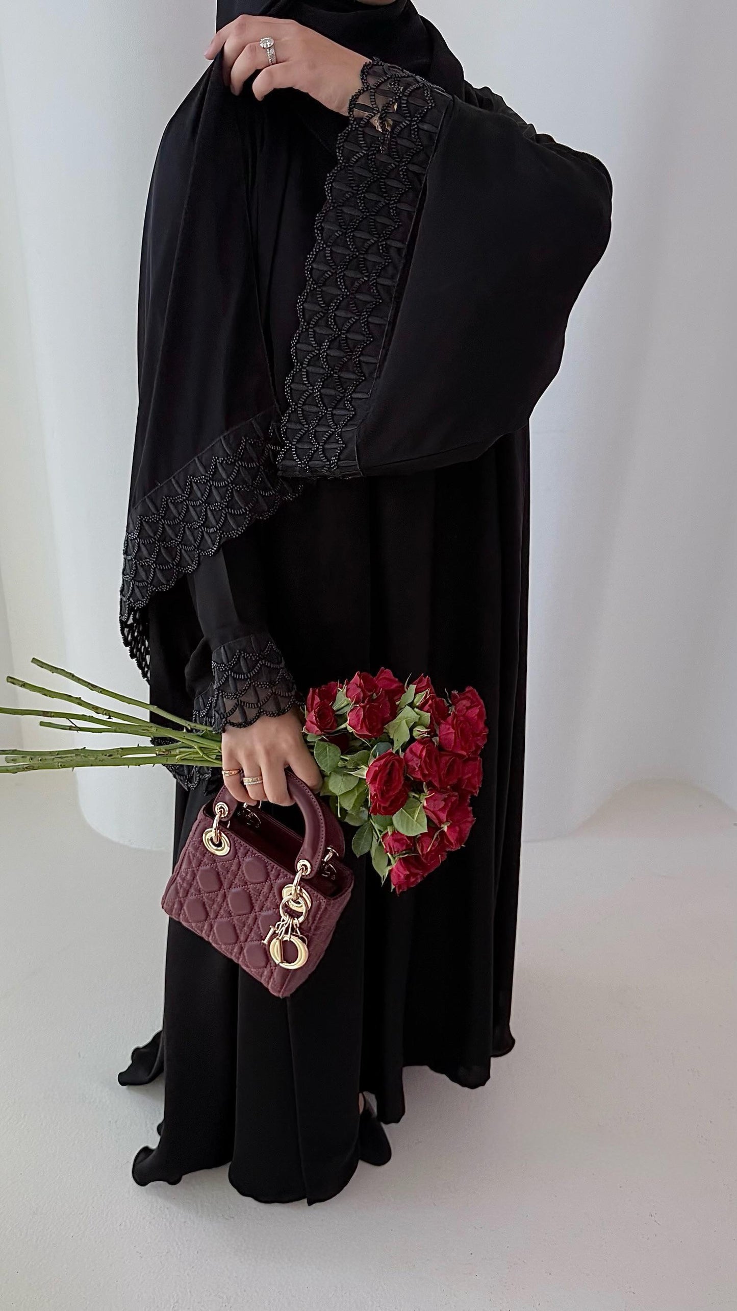 ABAYA JOWARA BLACK – UAE