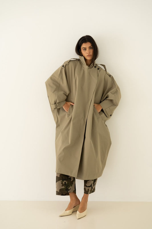 TRENCH PIERRE GREEN25 – PARISIAN STYLE