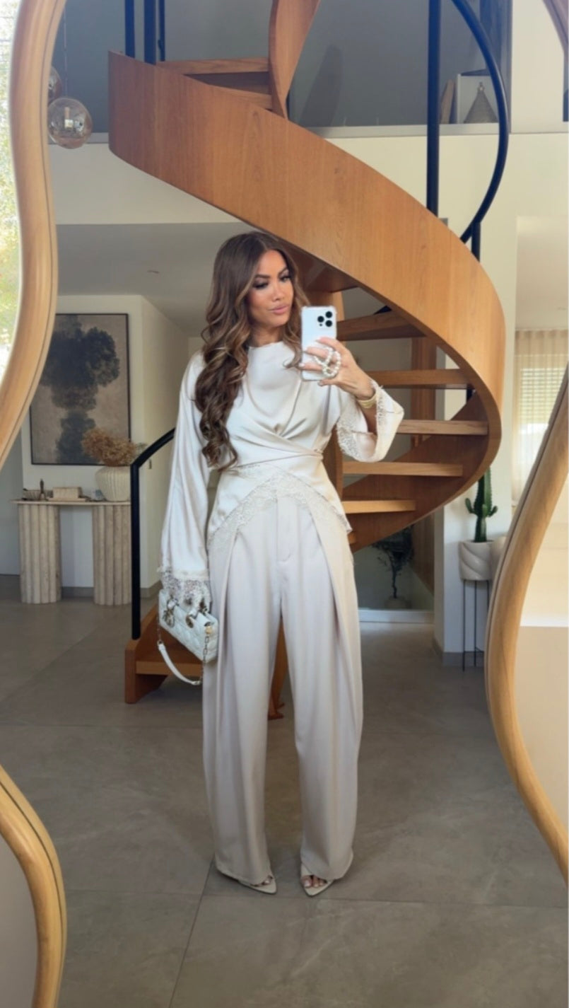 PANTALON MYB 15003 BEIGE