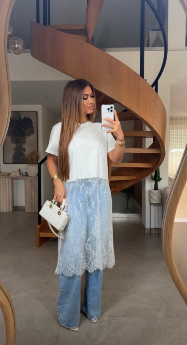 T-SHIRT 26CY608 BLANC