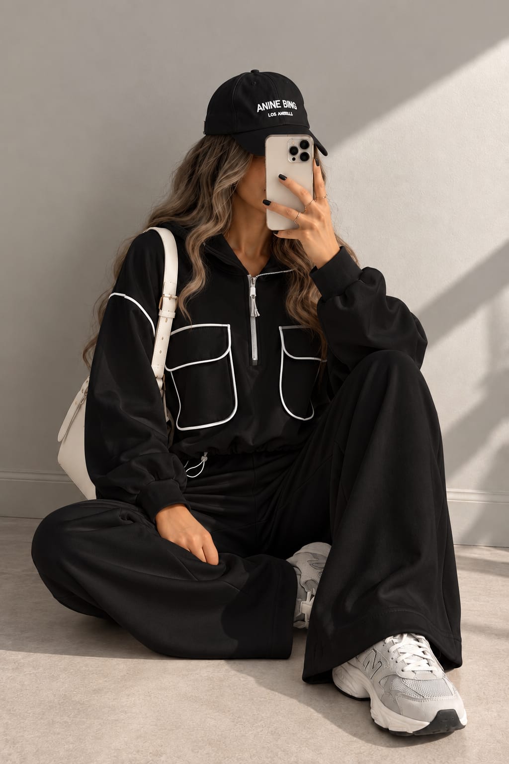 ENSEMBLE NOIR CASUAL 39327