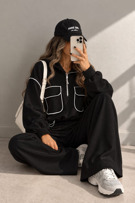ENSEMBLE NOIR CASUAL 39327