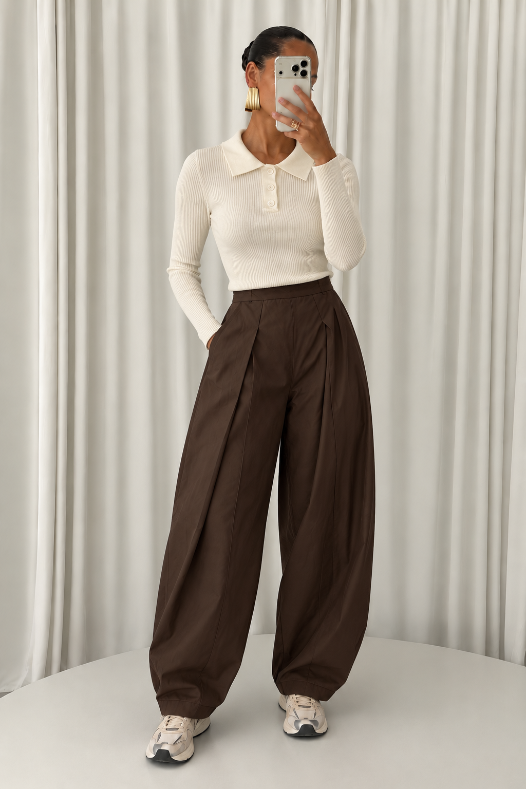 PULL BLANC CÔTELÉ 359
