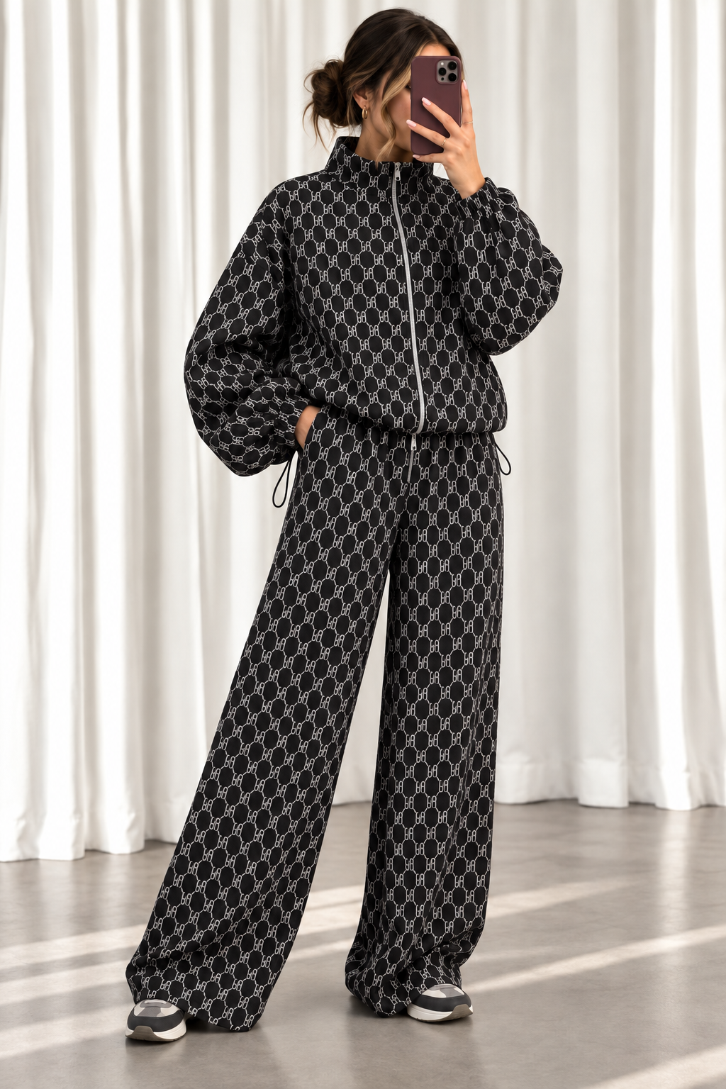 ENSEMBLE BLACK MODERN STYLE 27776-74