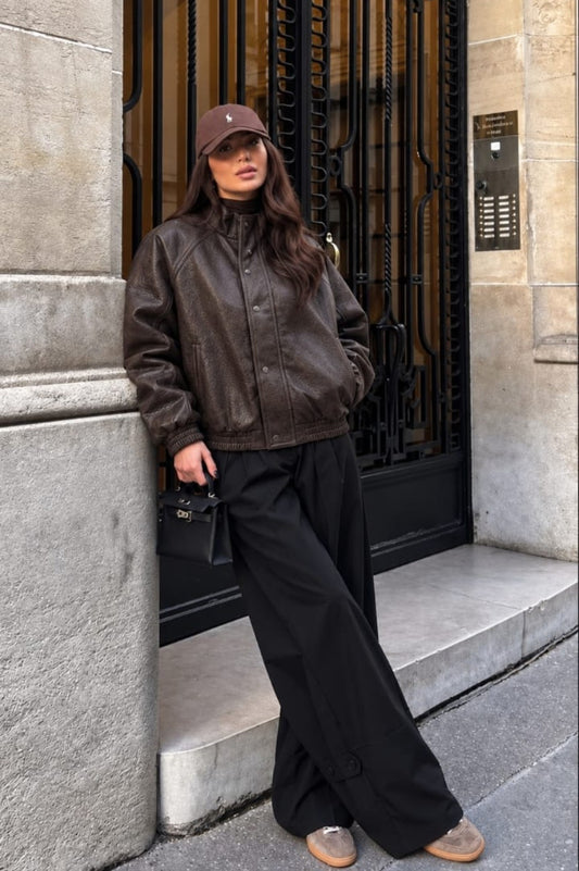 VESTE SIMILI LOUISE COFFEE
