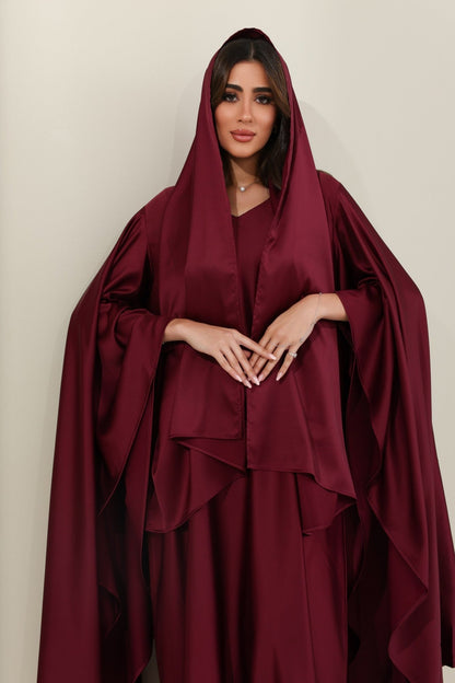 ABAYA LYNALA BORDEAUX