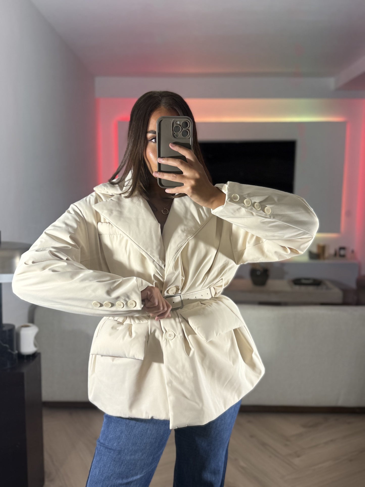 DUPE JACKET WILL 7125 BEIGE