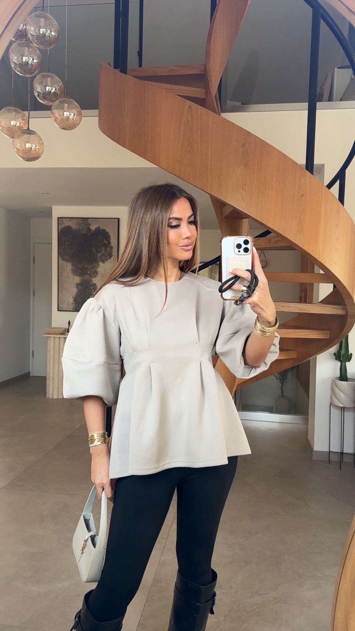 PULL JY5215 BEIGE QUALITE ++