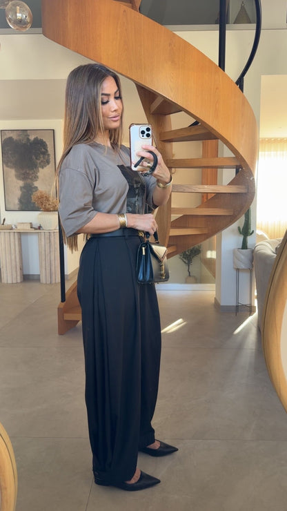 TROUSERS INSPI MYB 13002 BLACK