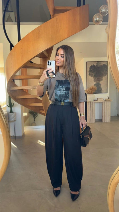 TROUSERS INSPI MYB 13002 BLACK