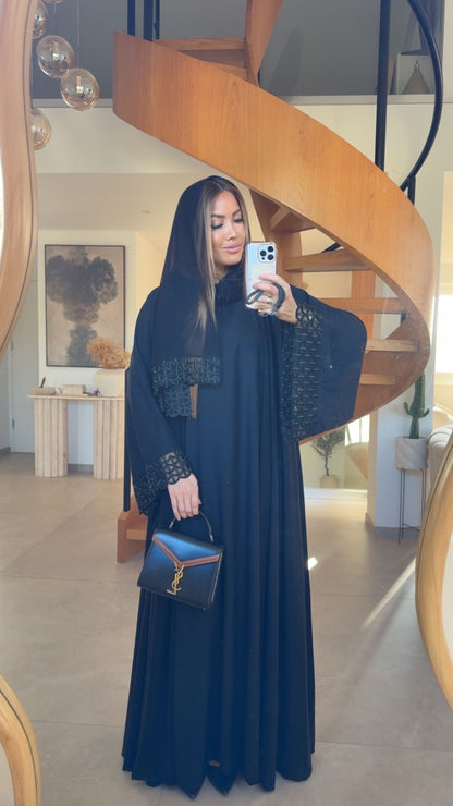 ABAYA JOWARA BLACK – UAE
