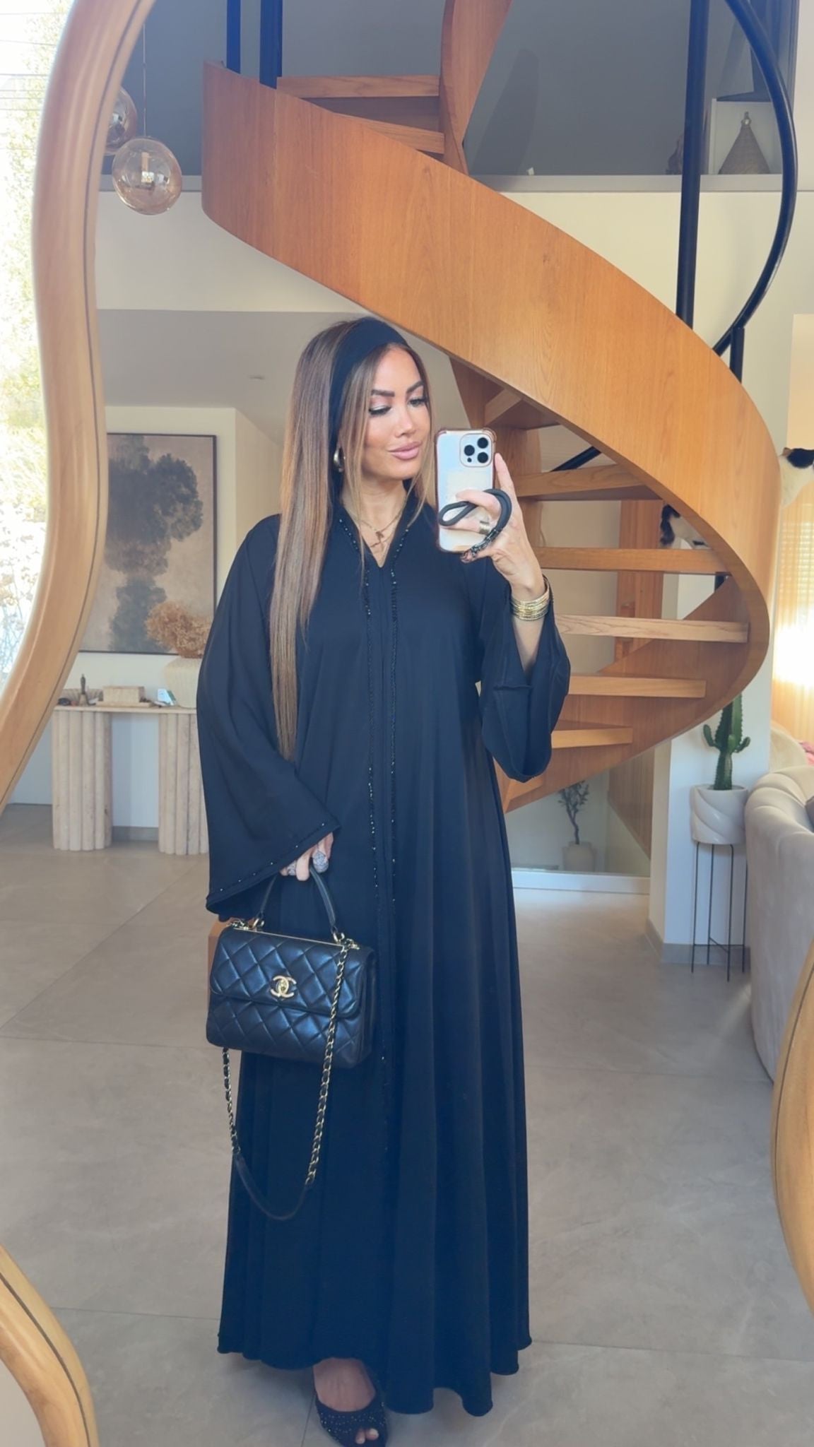 ABAYA INAYA NOIR - UAE