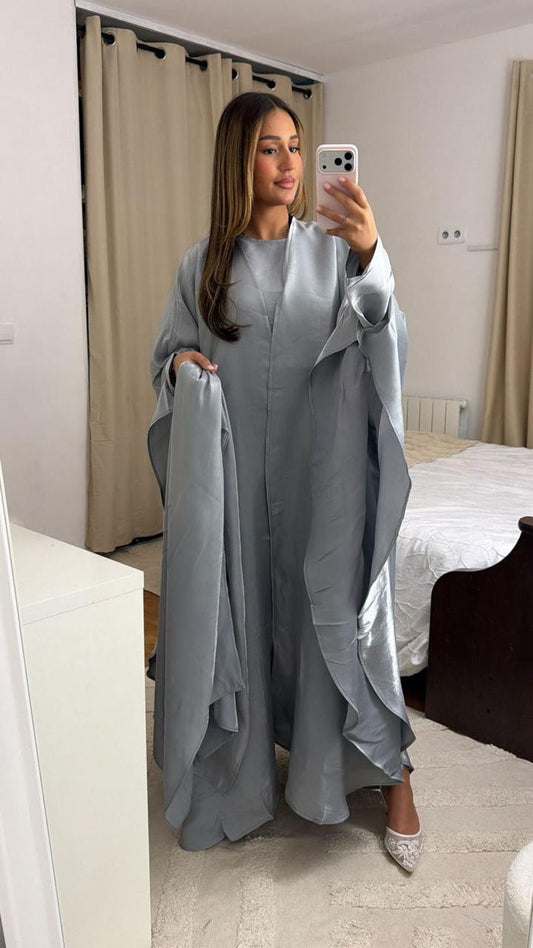 ABAYA EID LUXE - HALWA GRIS