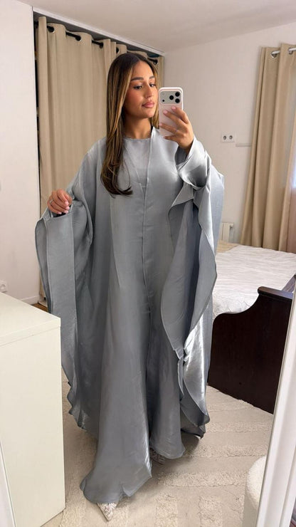 ABAYA EID LUXE - HALWA GRIS