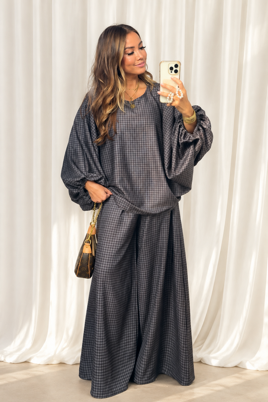 ENSEMBLE BORDEAUX CHIC & DÉCONTRACTÉ 62016