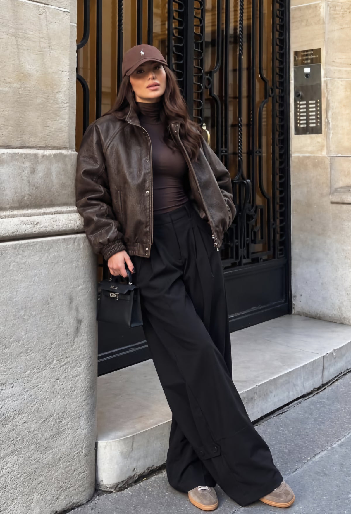 VESTE SIMILI LOUISE COFFEE