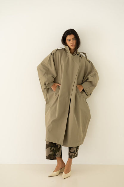 TRENCH PIERRE GREEN25 – PARISIAN STYLE