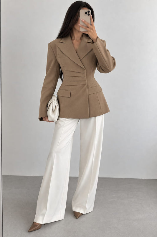 BLAZER SCULPT TAUPE WV056