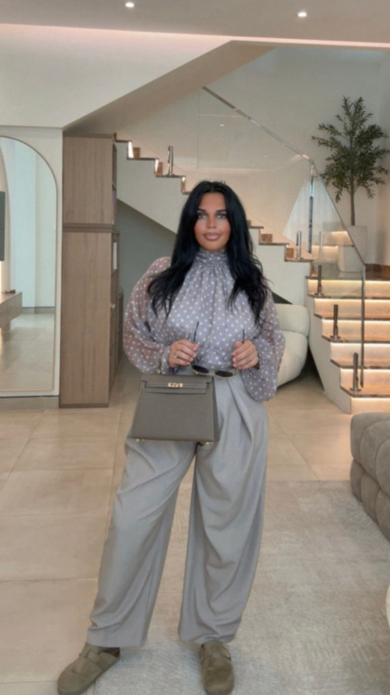 PANTALON MYB 15003 TAUPE