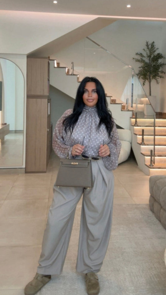 PANTALON MYB 15003 TAUPE