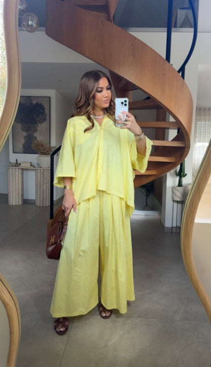 ENSEMBLE SALLY YELLOW105 QUALITE +++