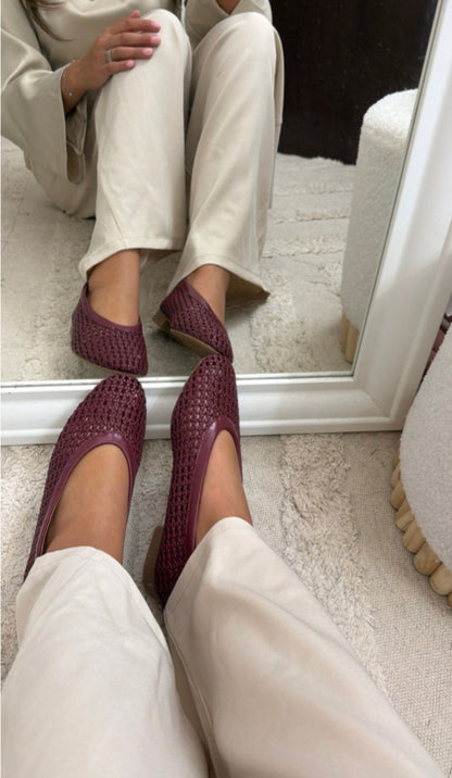 BALLERINE YT-27 BORDEAUX
