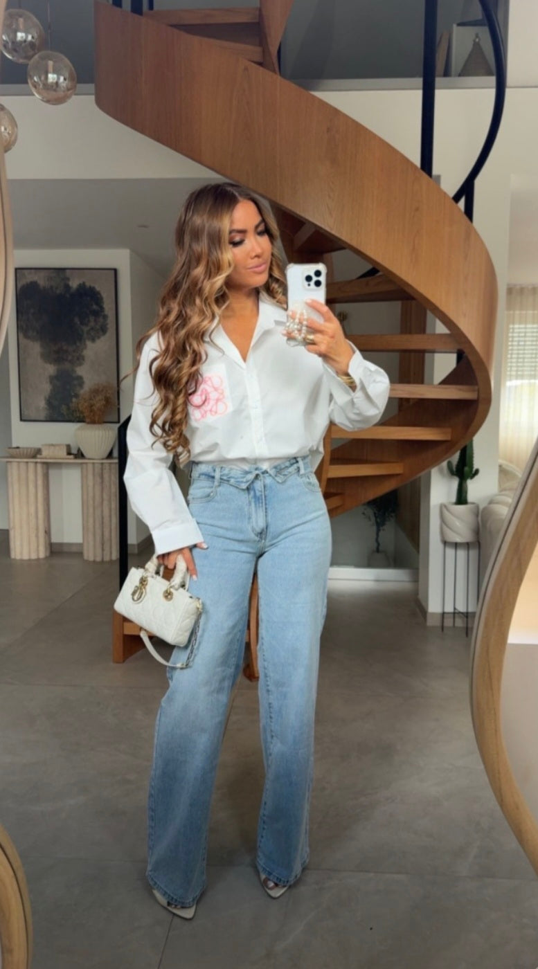 JEAN WH0132-1 LIGHT BLUE