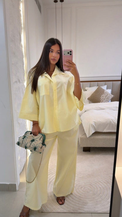 ENSEMBLE MYB 8660 JAUNE