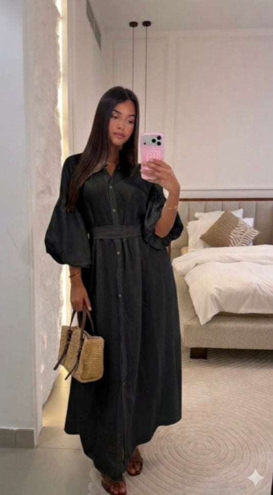 ROBE MYB 50523 NOIR