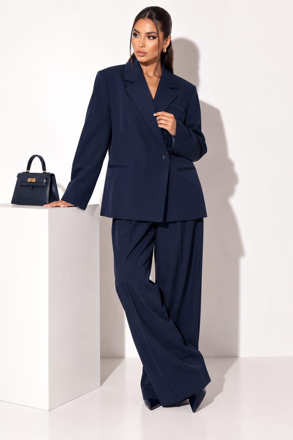 TAILLEUR BLEU MARINE LADY 60786