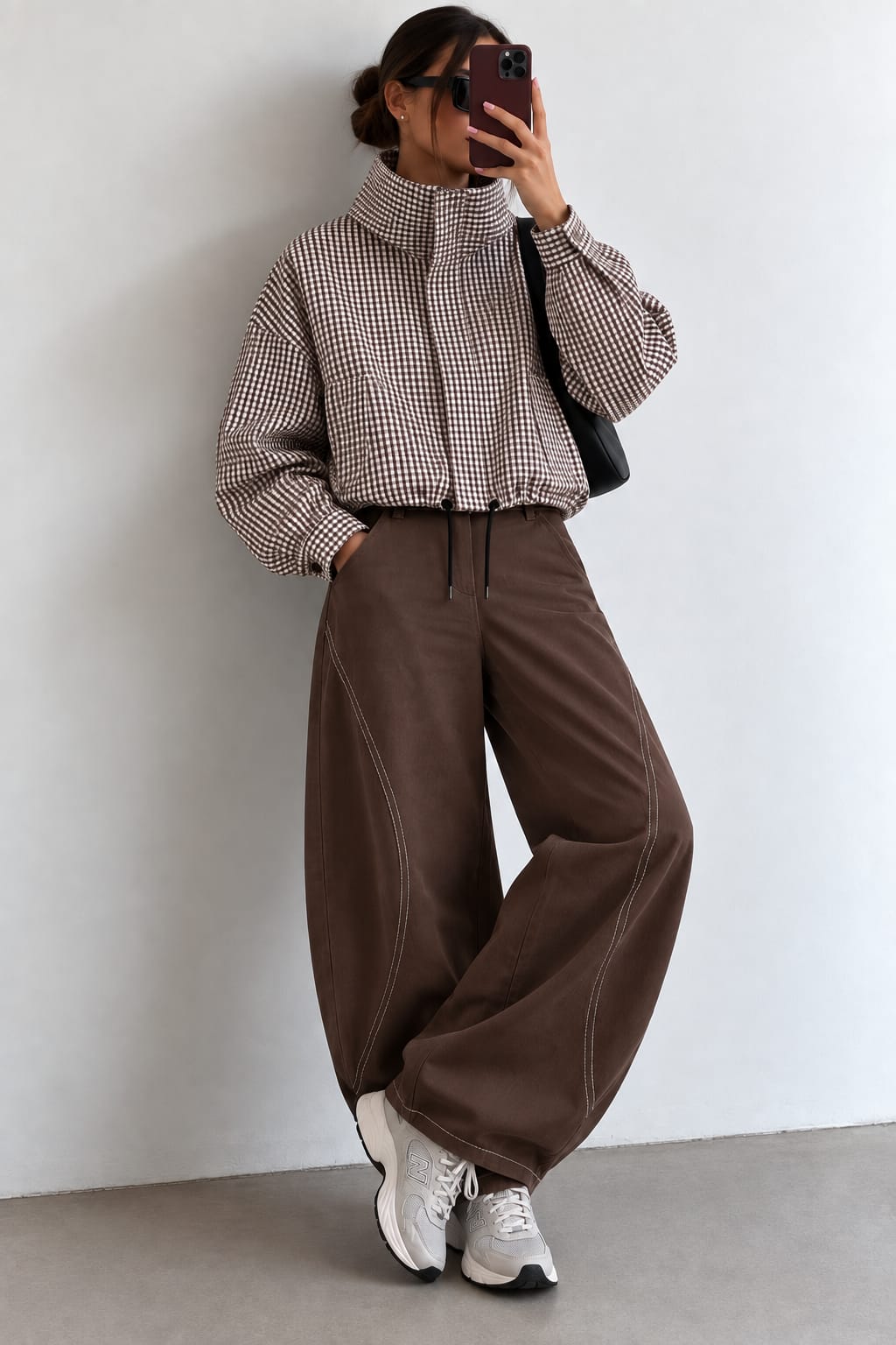 VESTE BEIGE/CHOCO CHIC & TENDANCE 26453
