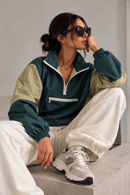 COUPE-VENT NY TOP GREEN