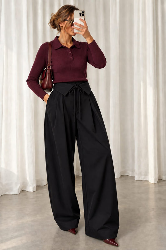 PULL PRUNE CÔTELÉ 359