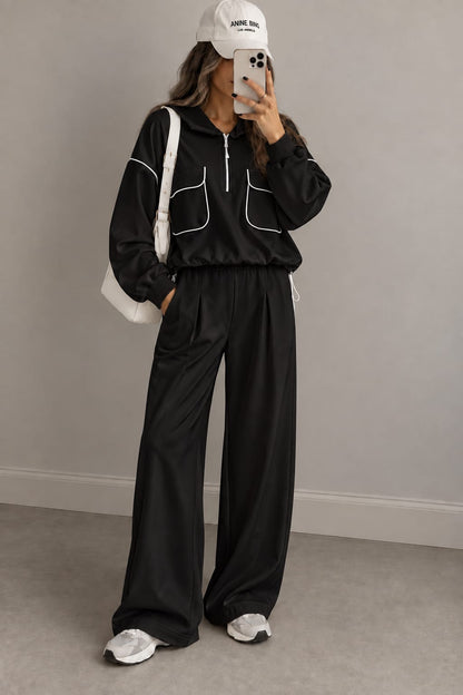 ENSEMBLE NOIR CASUAL 39327