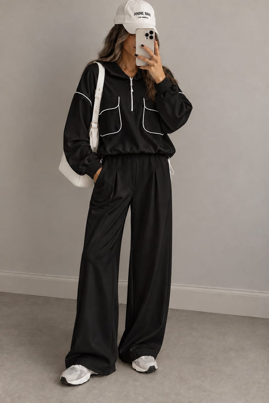 ENSEMBLE NOIR CASUAL 39327