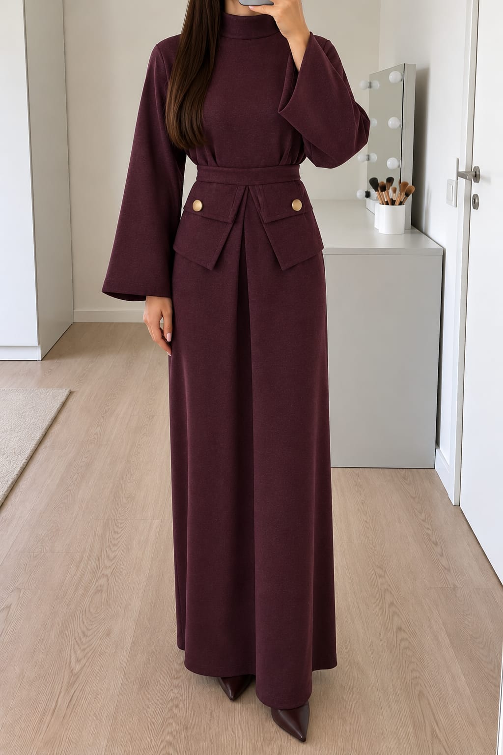ROBE 11588 CHIC PRUNE
