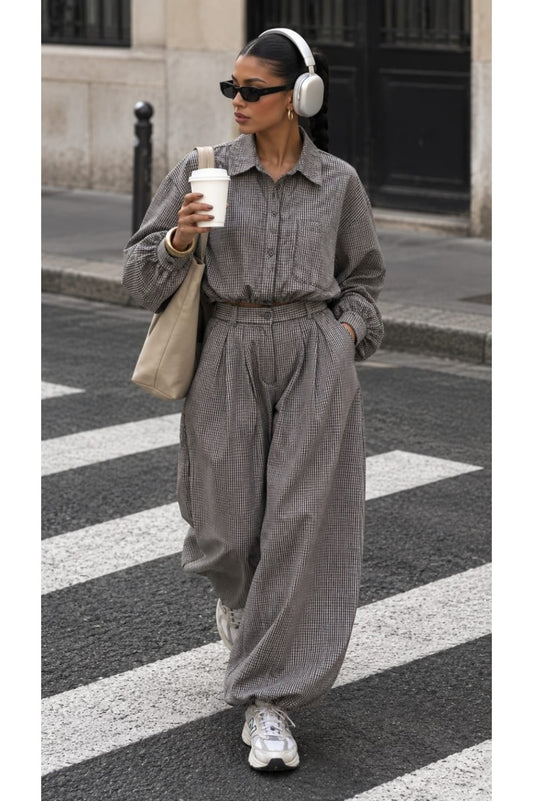 CHEMISE LONA 02 SIGNATURE À CARREAUX