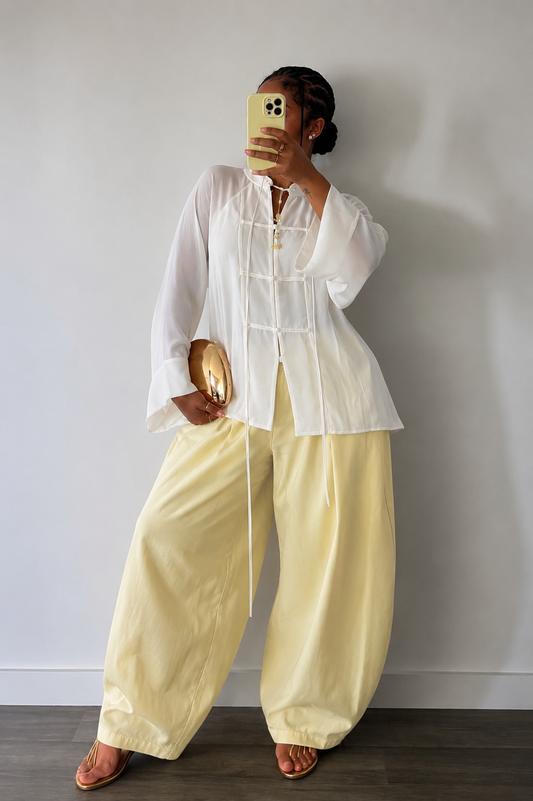 PANTALON P13629 JAUNE QUALITÉ PREMIUM