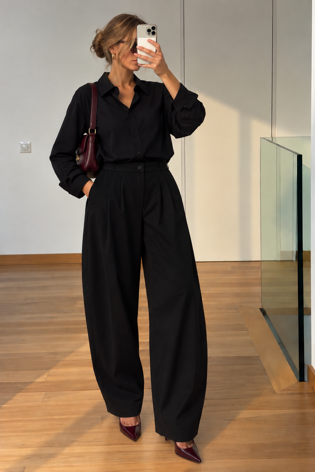 PANTALON BALLON 19128 NOIR
