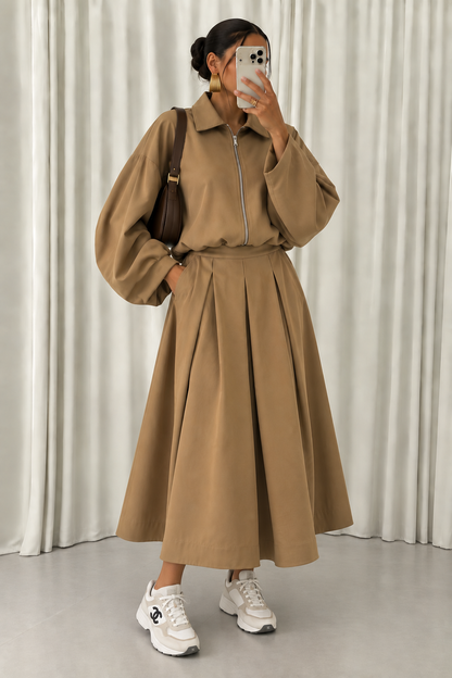ENSEMBLE PARIS CAMEL 8533