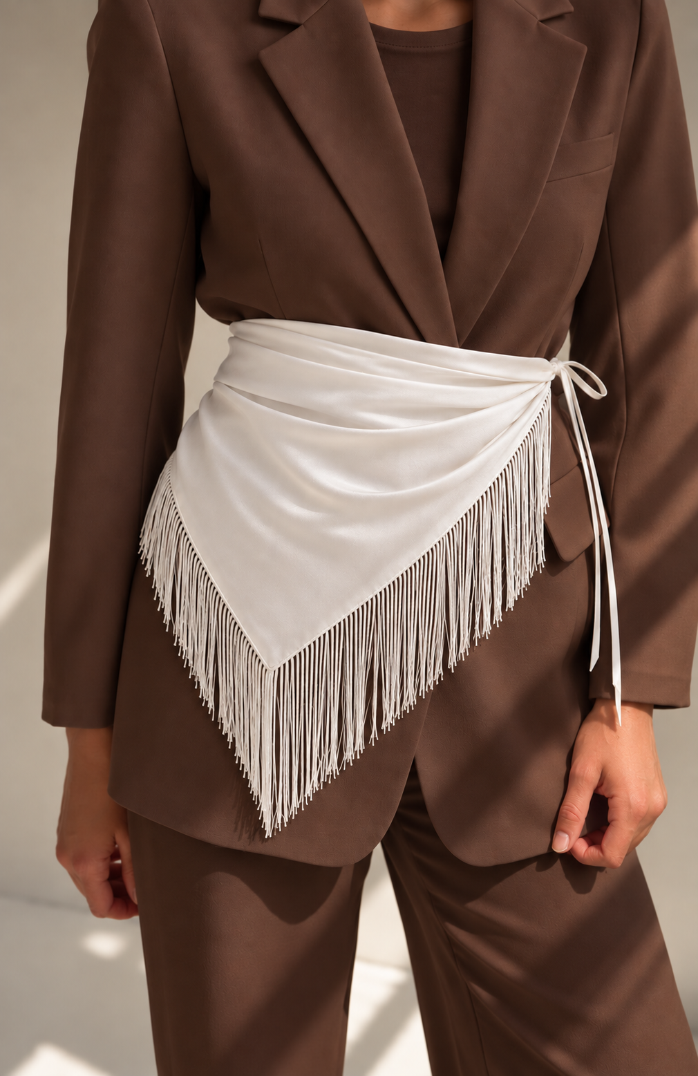 FOULARD ECRU IT GIRL