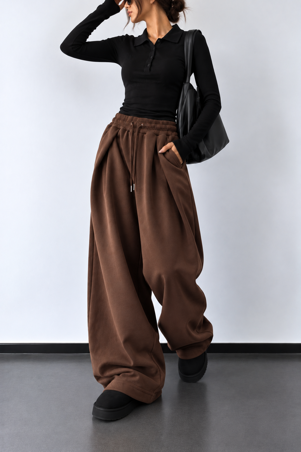 PANTALON CHOCO WIDE LEG 1791