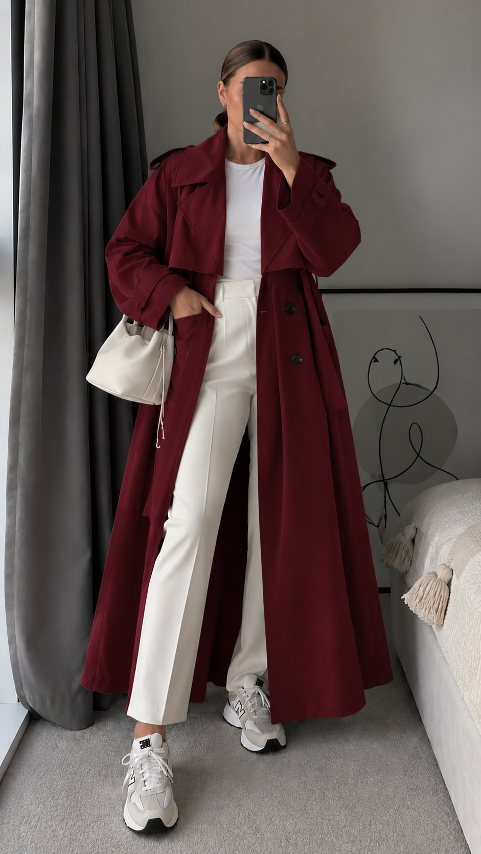 TRENCH BORDEAUX EDITION 7418