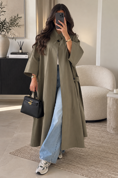TRENCH URBAN CHIC KAKI 83007