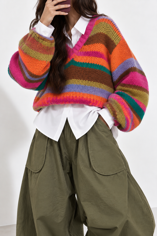 PULL TOP RAINBOW COFFEE Y28601
