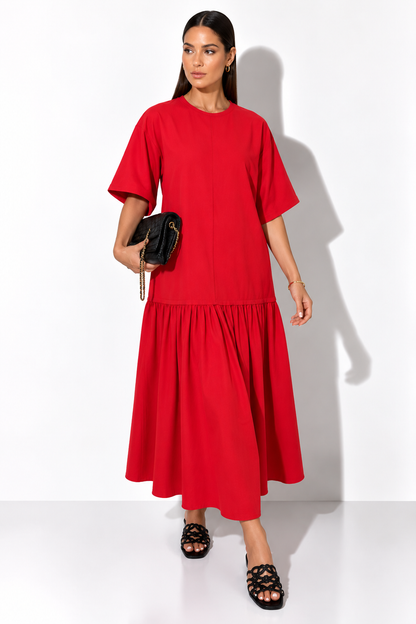 DRESS MYB 50373 RED