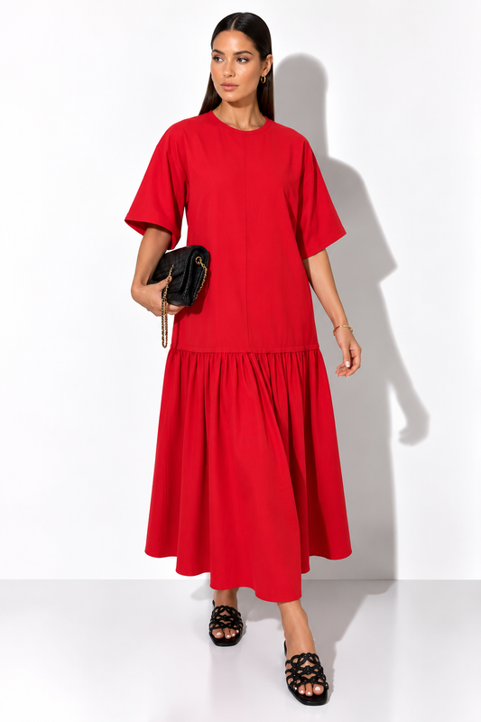 ROBE MYB 50373 ROUGE