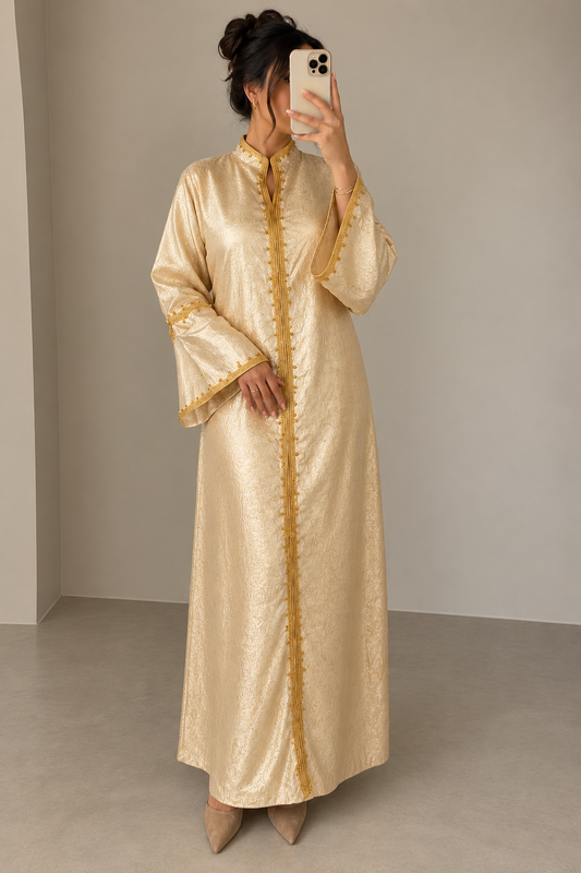 ABAYA K8003 PINK/ROSE QUALITE +++