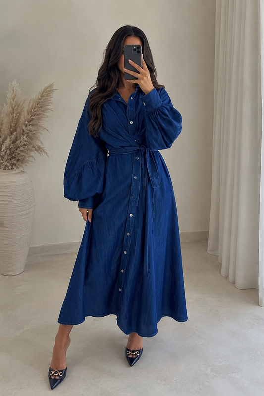 ROBE R13115 BLEU QUALITE PREMIUM