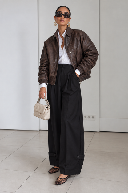 VESTE SIMILI LOUISE COFFEE